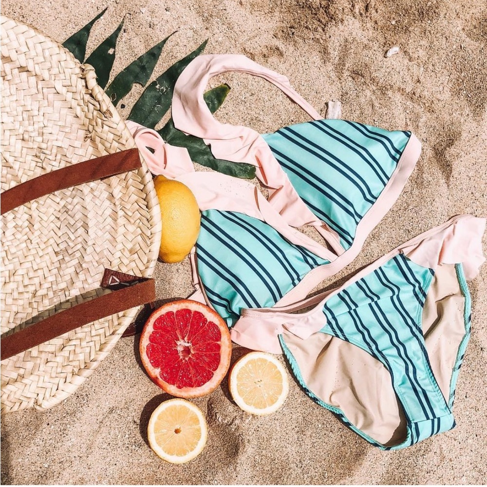 NWT Mia Joy Freida two piece bikini